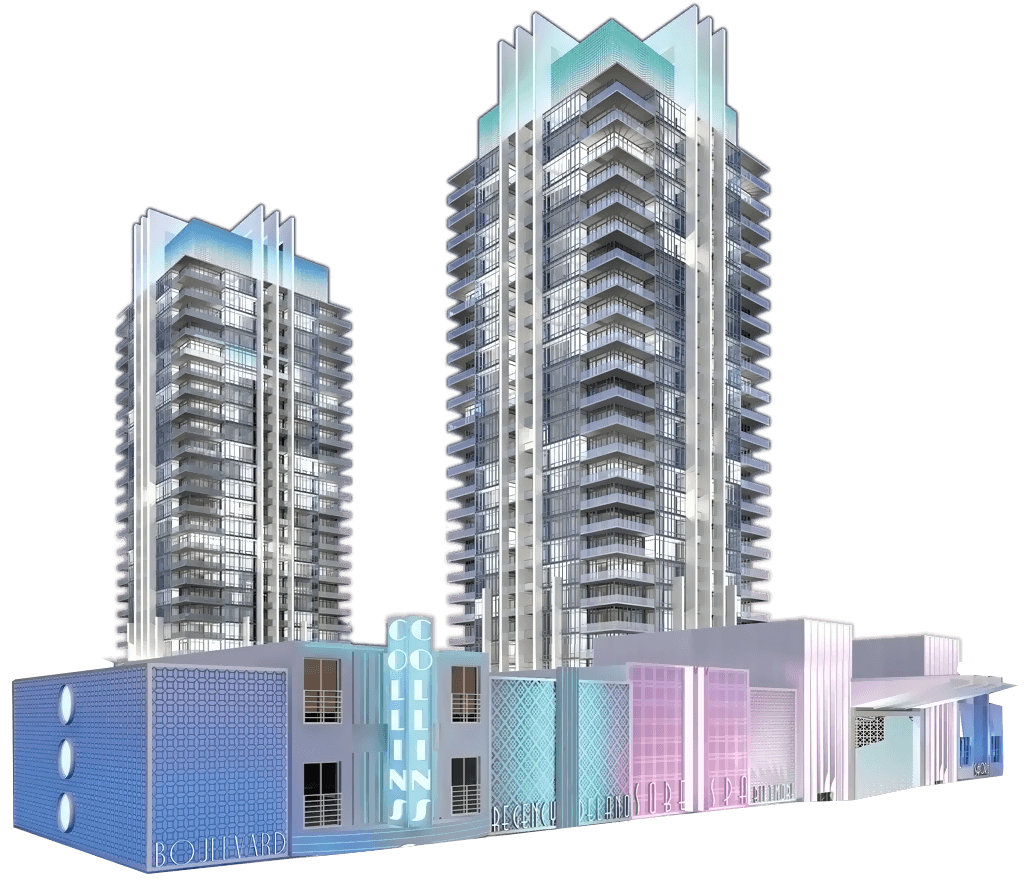 South Beach Condos Rendering